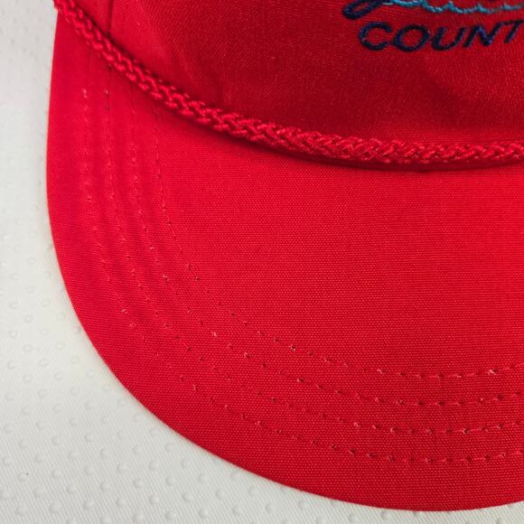 Vintagle Naples Shores Country Club Rope Hat Mens Adjustable Leather Strap - Picture 2 of 13